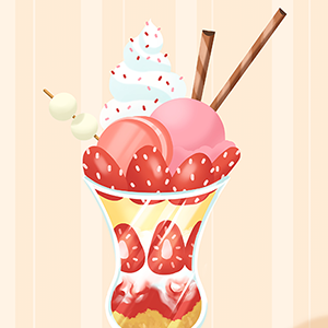 strawberry parfait